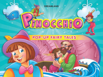 Pinocchio Pop Up Fairy Tales Book for Children