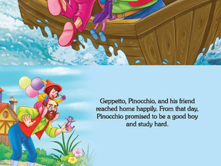 Pinocchio Pop Up Fairy Tales Book for Children
