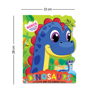 Die-Cut Activity and Colouring Books (Pack of 4)