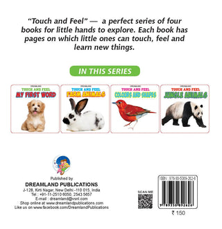 My First Word Touch and Feel Book for Kids To Learn Different Textures