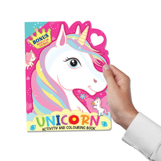 Die-Cut Activity and Colouring Books (Pack of 4)