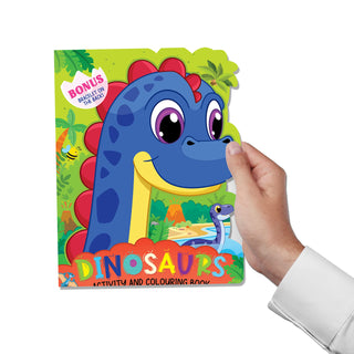 Die-Cut Activity and Colouring Books (Pack of 4)