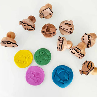 Vehicle Play Dough Stamp Set of 9