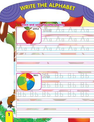 Alphabet Write and Wipe Book