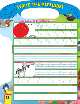Alphabet Write and Wipe Book