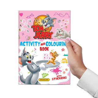 Tom and Jerry Copy Colouring and Activity Books (Pack of 3)