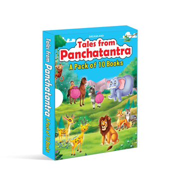 Tales from Panchatantra - A Pack of 10 Books | Traditional Panchatantra Stories for Children Age 4+