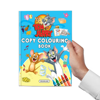 Tom and Jerry Copy Colouring and Activity Books (Pack of 3)
