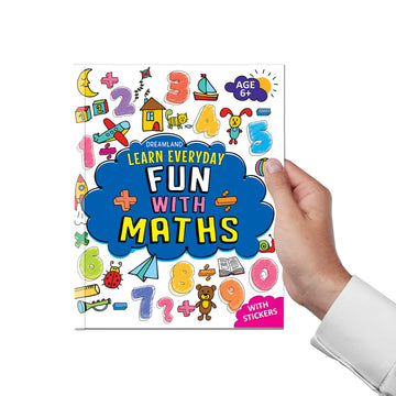 Learn Everyday Books Pack Age 6+ A Set of 3 Books - Reading is Fun, Fun with Maths, Writing Skills