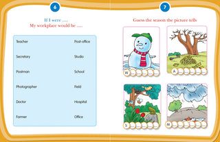Kid's Activity Age 6+ Pack of 5 (English, Maths, Environment, General Knowledge, Logical Reasoning)