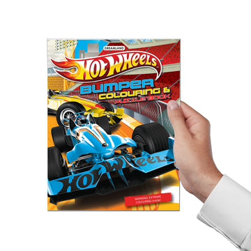 Hot Wheels Colouring and Activity Books (Pack of 4)