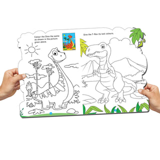 Die-Cut Activity and Colouring Books (Pack of 4)