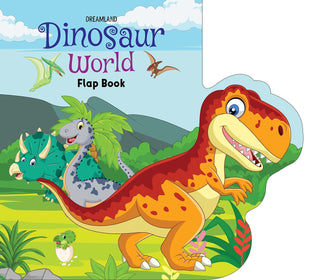 Flap Books Combo Pack- 4 Books - Under the Ocean, Dinosaur World, At the Farm, In the Jungle