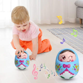 Premium Quality Push and Shake Wobbling Durable Roly Poly Tumbler Doll