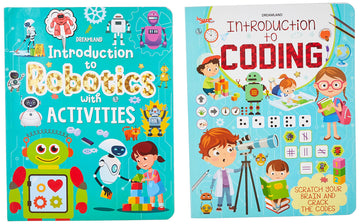 Introduction to Coding and Robotics Books (Pack of 2)