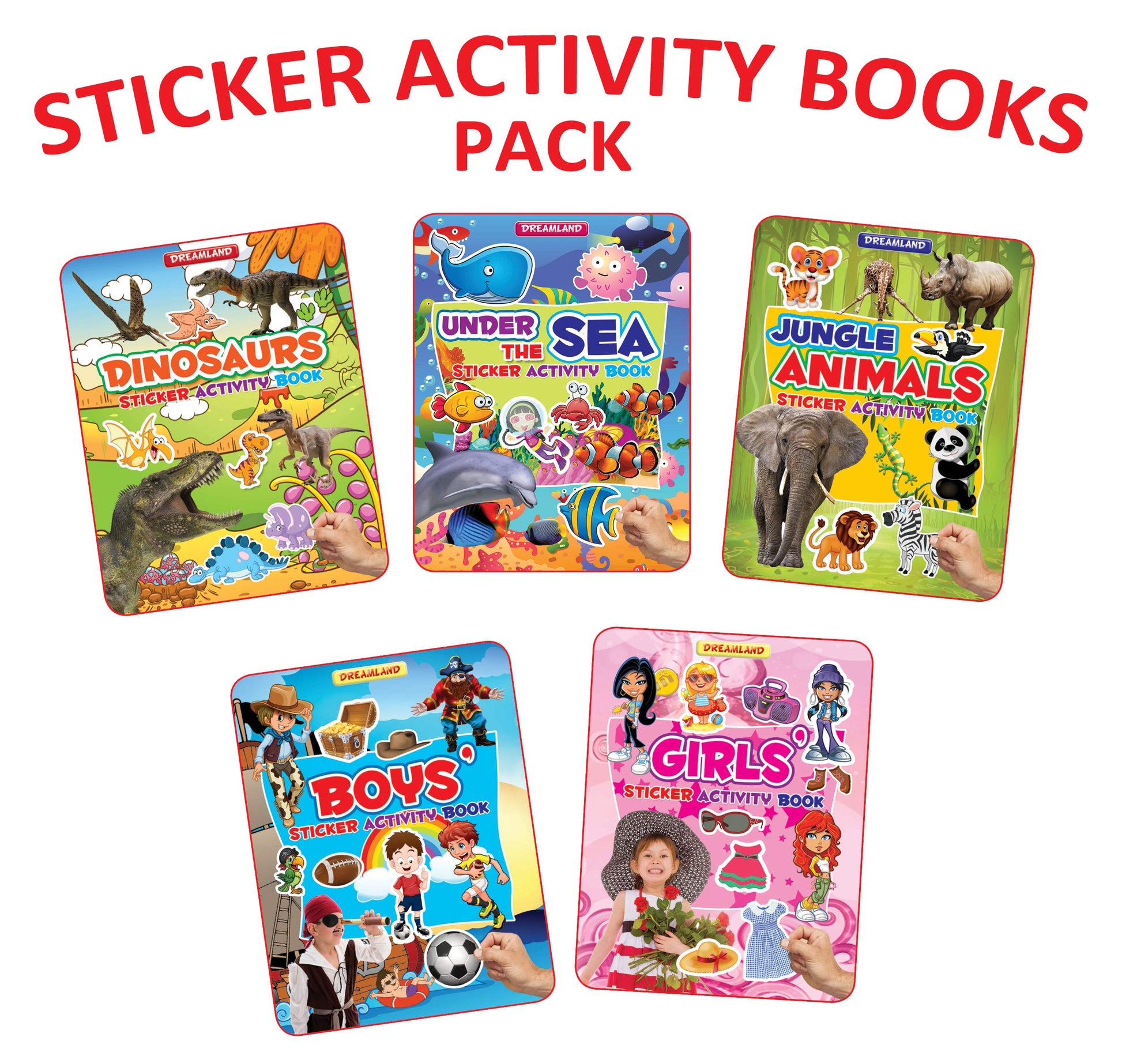 Sticker Activity 5 Books