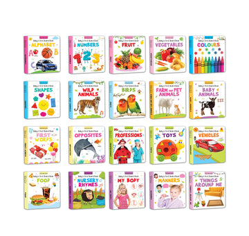 Baby's First Board Books (A Pack of 20 Books)