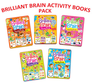 Brilliant Brain Activity Books (Pack of 5)