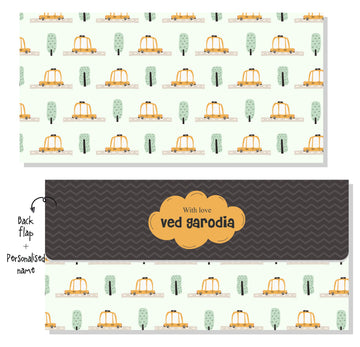 Personalised Envelopes - Car in Town (20pcs) (PREPAID ONLY)