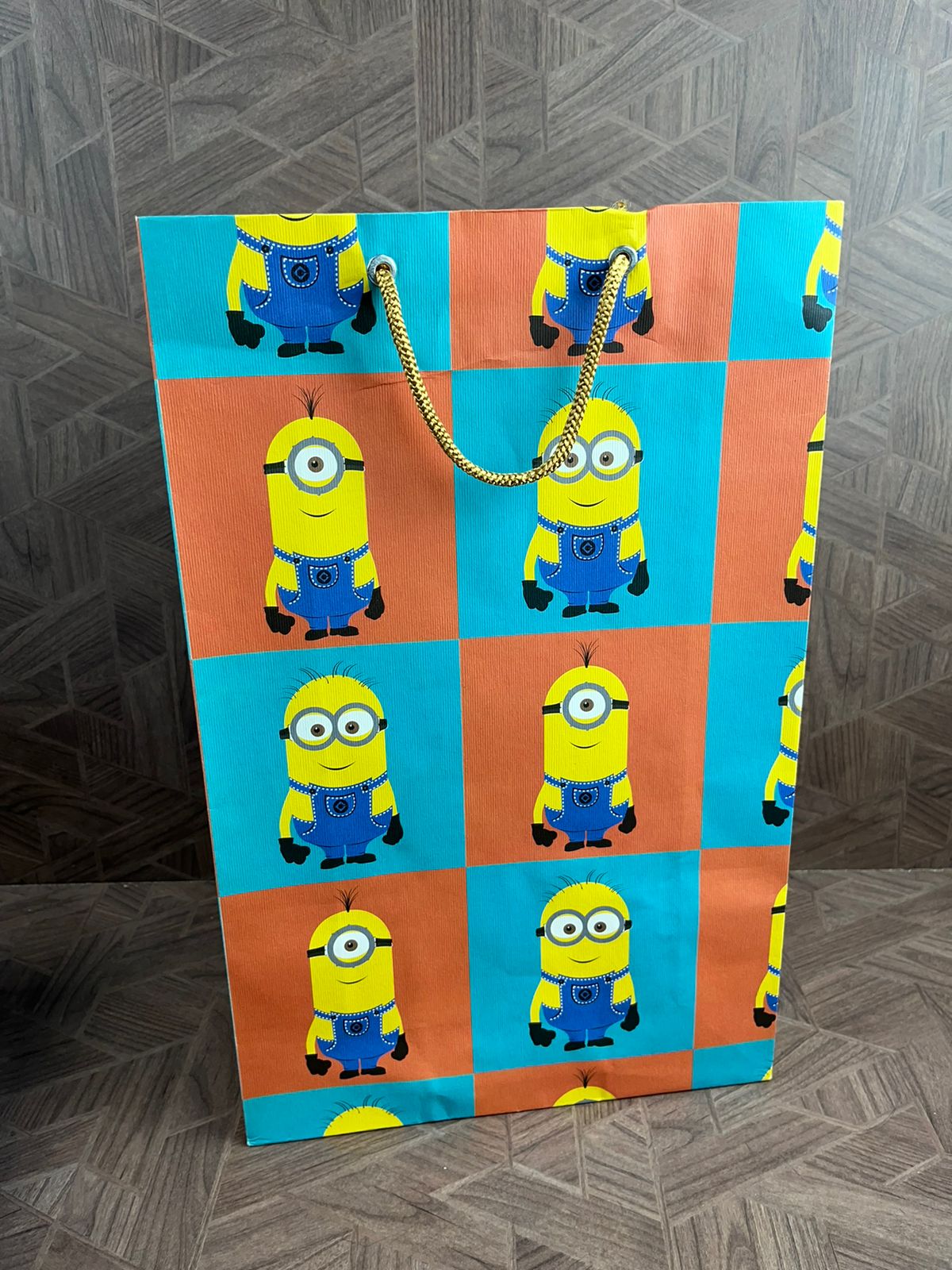 Minions printed Gift paper Bag