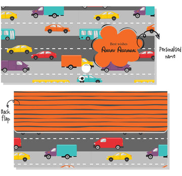 Personalized Envelope - Cars (10pcs) (PREPAID ONLY)
