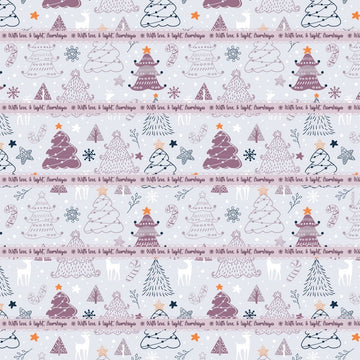 Personalised Wrapping paper -  Christmas Vintage (PREPAID)