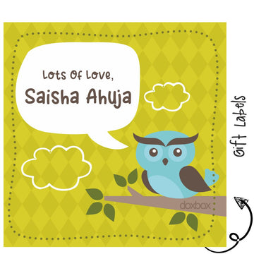 Gift Labels - Cute Owl (24pcs) (PREPAID ONLY)