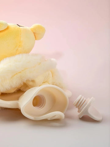 Cute Cartoon Plush Hot Water Bag With Pocket For Pain Relief(Mini Tiger)