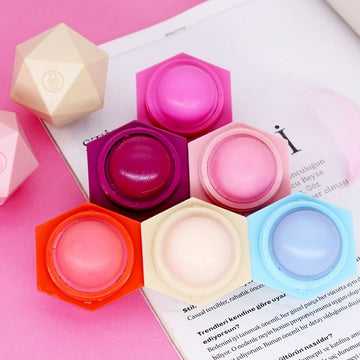 Diamond Shape Lip Balm Waterproof Long Lasting Makeup Travel Lip Balm