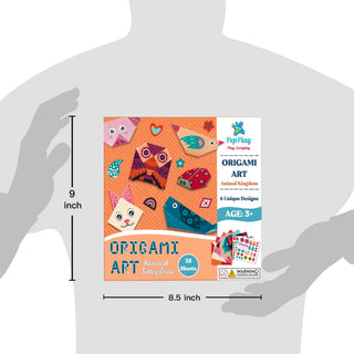 Imagine & Fold Origami Paper Sheet – Animal kingdom