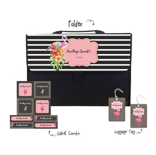 Folder Combo - Flamingo [PREPAID ONLY]