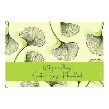 Gift Tag - Green Leaf (72 pcs) (PREPAID ONLY)