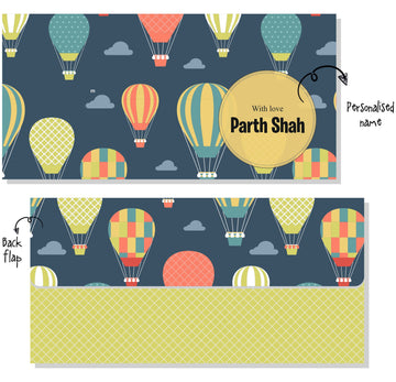 Personalized Envelope - Hot Air Balloon (10pcs) (PREPAID ONLY)