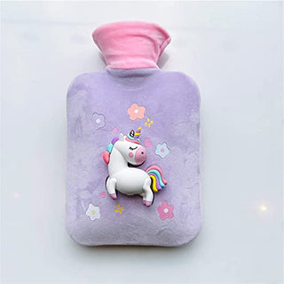 Cute 3D Animal Cartoon Hot Water Bag Knitted Soft Cozy Cover
