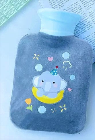 Cute Animal Cartoon Hot Water Bag Knitted Soft Cozy Cover