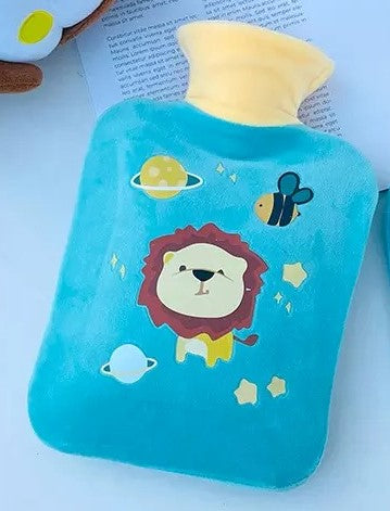 Cute Animal Cartoon Hot Water Bag Knitted Soft Cozy Cover