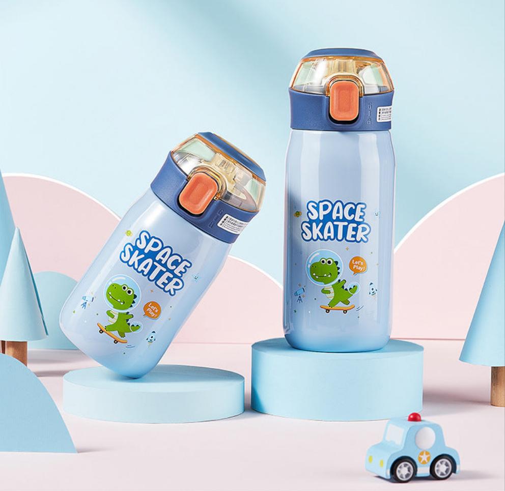 space theme water bottle