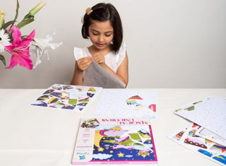 Educational Sticker Puzzle – Magical Unicorn