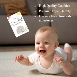 Jungle Safari Theme Baby Milestone Cards - Pack of 32