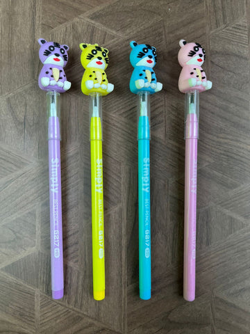 Kawaii Tiger Top Mechanical Pencil for Kids