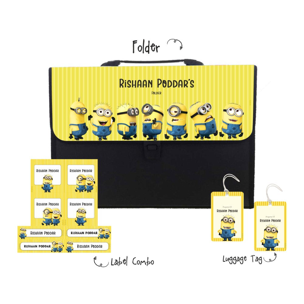 Folder Combo - Minions [PREPAID ONLY]