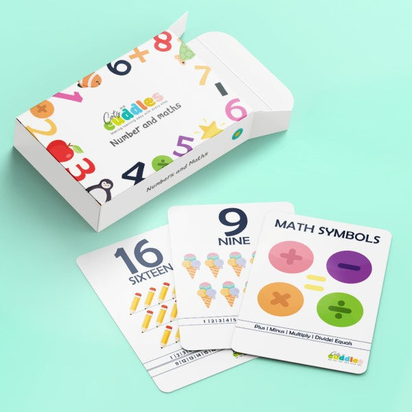 Numbers and Maths – Flashcards