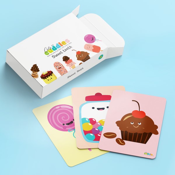 Flash cards - Sweet tooth edition – Cots and Cuddles