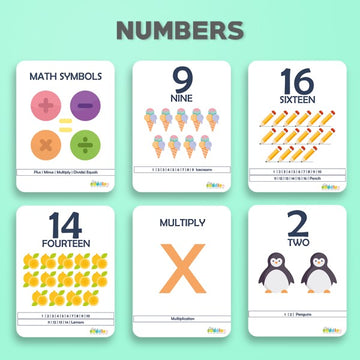 Numbers and Maths – Flashcards