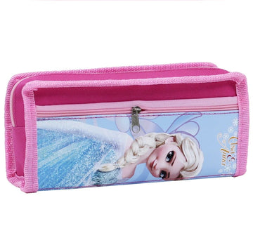 Frozen Princess Double zipper Soft Stationery Case