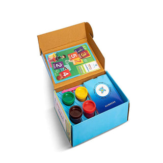 Colourful Creative Numeric Characters & Signs Dough Art Kit for Kids