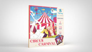 Educational Sticker Puzzle – Circus Carnival