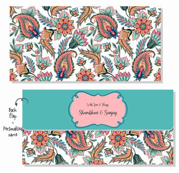 Envelope- Vintage Floral 2 (20 pcs) (PREPAID ONLY)