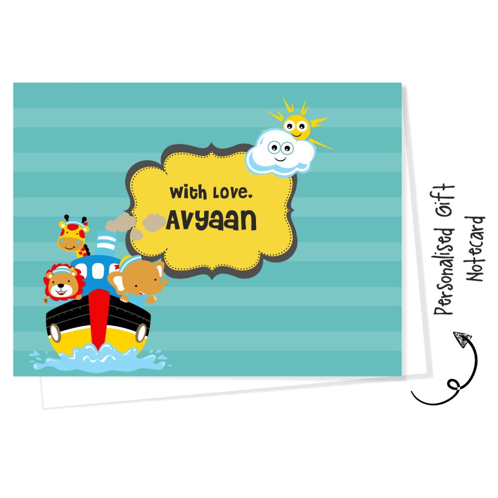 Personalised Gift Notecard - Sailor (18pcs) (PREPAID ONLY)