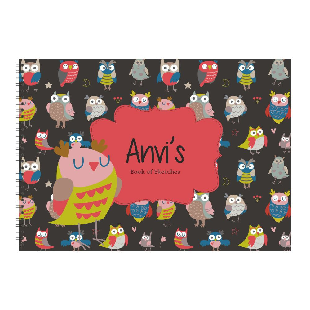 Personalised Sketchbook - Bird (PREPAID)